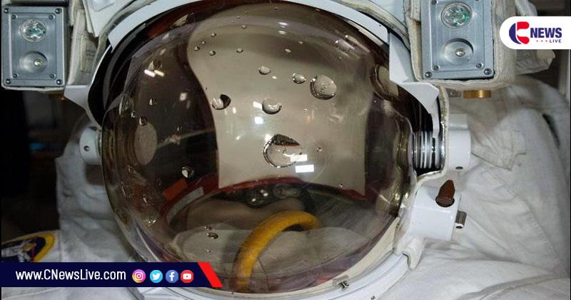 Astronauts helmet 'fills with water'; NASA cancels spacewalk