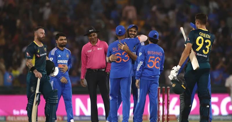 Clinical Performance by Team India Results in Series Triumph Against Australia in 4th T20I