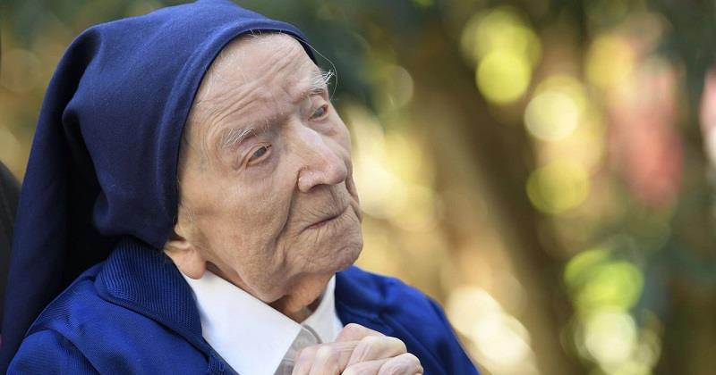 French nun is now the oldest person in the world; Aged 118