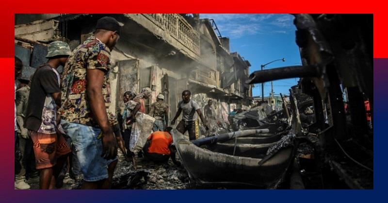 Gas Tanker Explosion in Haiti; Sixty two incinerated