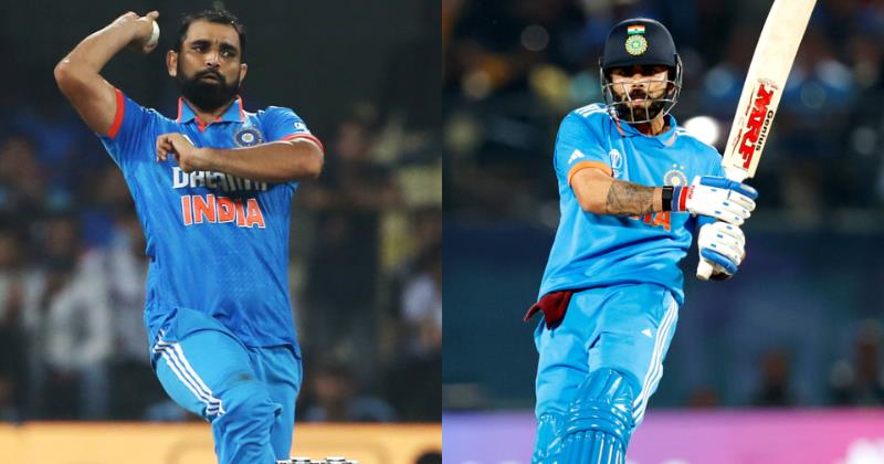 India Maintains Unbeaten Streak At 2023 World Cup With Shami And Kohli Leading Victory Over New 7902