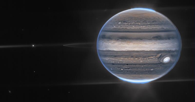 James Webb captures Jupiter like never before; Auroras and Hazes enthral 