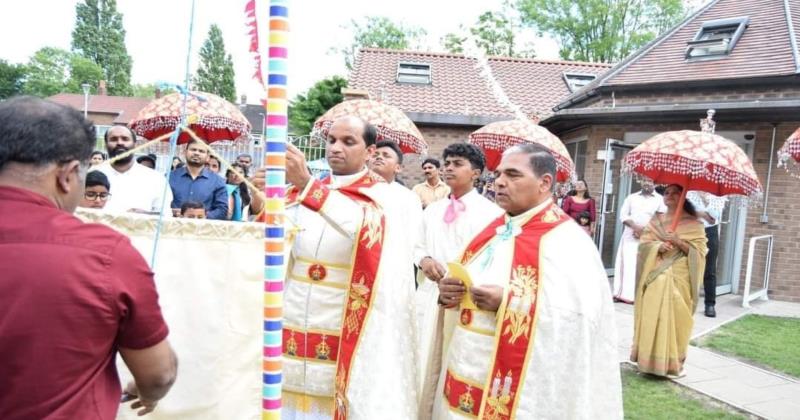 Malayattoor celebration in the United Kingdom started off with a spiritual start