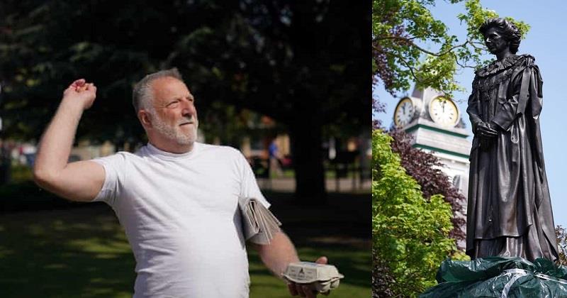 Margaret Thatcher’s Statue subject to sacrilege just hours after Installation