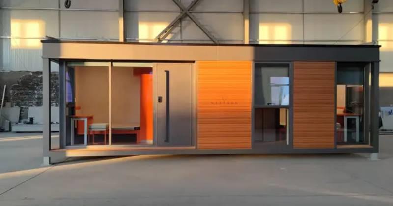 Nestron's Futuristic Prefab Tiny Home Hits North America: Explore the $96,000 Unit