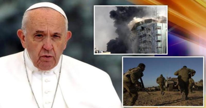 Pope Francis Urges Peace and Restraint Amid Israel-Hamas Conflict