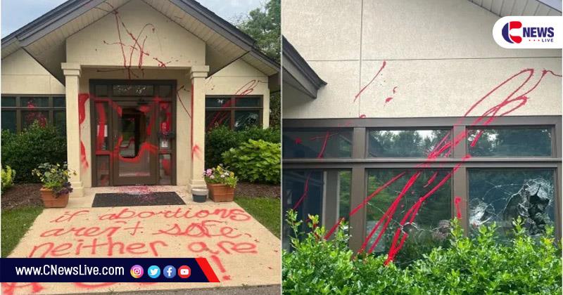 Pro-life center vandalised; sprayed with “hateful and evil