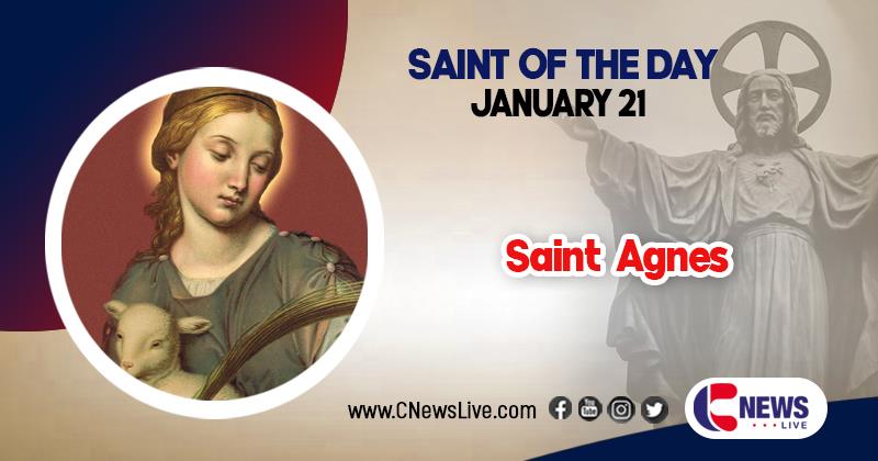 Saint Agnes of Rome, Virgin and Martyr : Saint of the Day, January 21