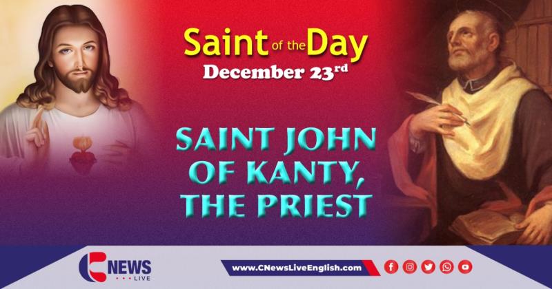 Saint John of Kanty, the priest
