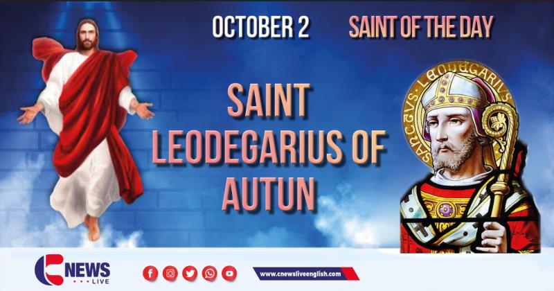 Saint Leodegarius of Autun; Patron Saint of the blind
