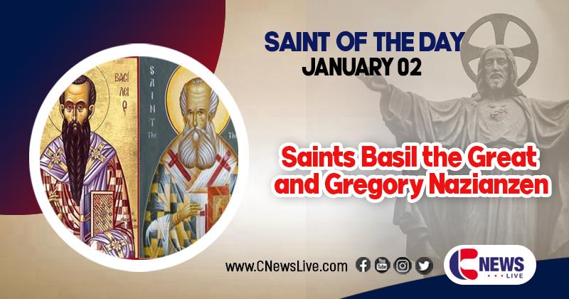 Saints Basil the Great and Gregory Nazianzen : Saint of the Day, January 2