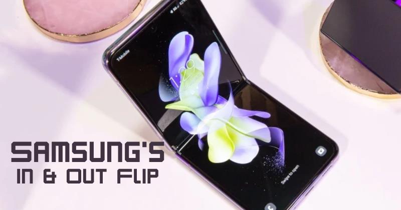 Samsung's Dual-Folding Flip Phone Concept