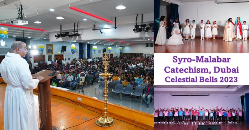 Shining Stars of Faith: Syro-Malabar Catechism Wraps Up Catechetical Year 22-23 With Celestial Bells