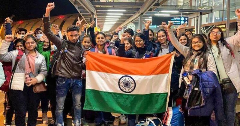 The Indian National flag protected Pakistani and Turkish students while crossing the border