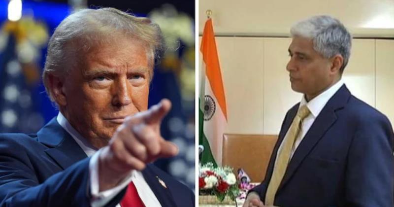 Trump’s Tariffs on India Stem from “Miff” Over Ceasefire Credit, Says Ex-Diplomat