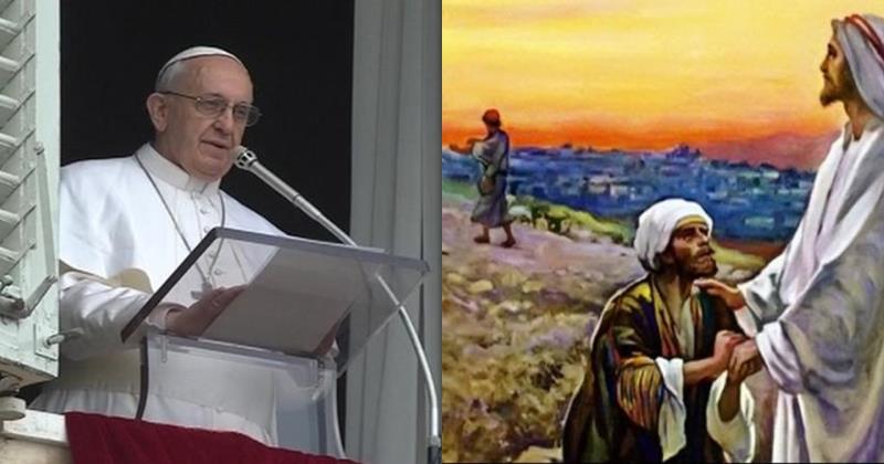 Walking together and giving thanks; Pope Francis on the story of the Ten lepers